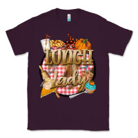 Plum fall  lunch lady Classic Tee - BarkalooDesign