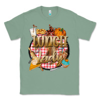 Sage fall  lunch lady Classic Tee - BarkalooDesign