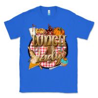 True Royal fall  lunch lady Classic Tee - BarkalooDesign