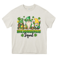 Cream shenanigans squad gnomes st. patricks day Heavy Core Tee - MaliasSmallBusiness