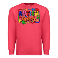 Cardinal autism mom Premium Sweatshirt - LillyAllenDesigns