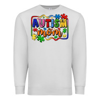 Dove Grey autism mom Premium Sweatshirt - LillyAllenDesigns