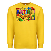 Lemon autism mom Premium Sweatshirt - LillyAllenDesigns