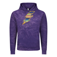 Cloud Purple Yellow Aztec Patterned Lightning Vintage Hoodie - Bettercallsaul