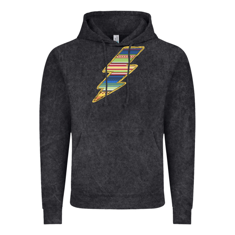 Yellow Aztec Patterned Lightning Vintage Hoodie by Bettercallsaul | Teevron