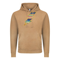 Vintage Camel Yellow Aztec Patterned Lightning Vintage Hoodie - Bettercallsaul