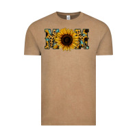 Vintage Coffee Leopard Sunflower Gemstone Mom Vintage Tee - Bettercallsaul