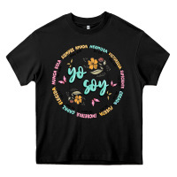 Black yo soy inspiration Heavy Core Tee - MaliasSmallBusiness