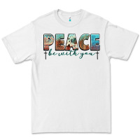 White peace be with you cross Premium Tee - NancyCooperArtShop