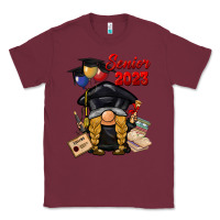 Burgundy senior 2023 gnome Classic Tee - BarkalooDesign