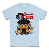 Dusty Blue senior 2023 gnome Classic Tee - BarkalooDesign