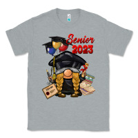 Heather Grey senior 2023 gnome Classic Tee - BarkalooDesign