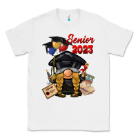 White senior 2023 gnome Classic Tee - BarkalooDesign
