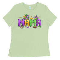 Matcha mardi gras mama Ladies Tee - MaliasSmallBusiness