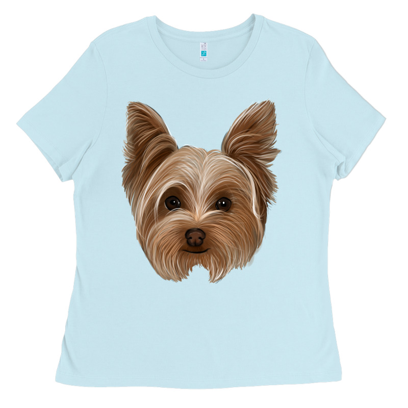 Yorkie Ladies Tee by Jasminsmagicworld | Teevron