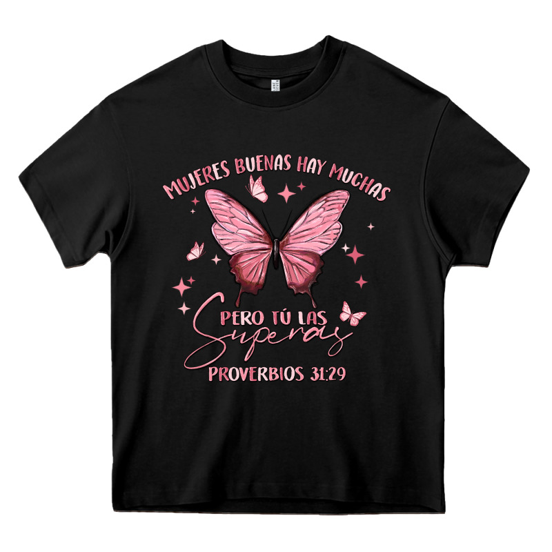 Mujeres Buenas Hay Muchas Heavy Core Tee by MaliasSmallBusiness | Teevron