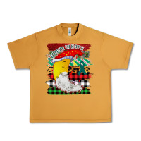 Peanut Butter Christmas Brushstrokes Moon Urban Heavy Tee - Bettercallsaul