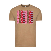 Vintage Coffee valentine's day brushstrokes Vintage Tee - RanaPortraitStore