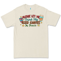 Bone please let me drink my iced coffee in peace Premium Tee - MaliasSmallBusiness