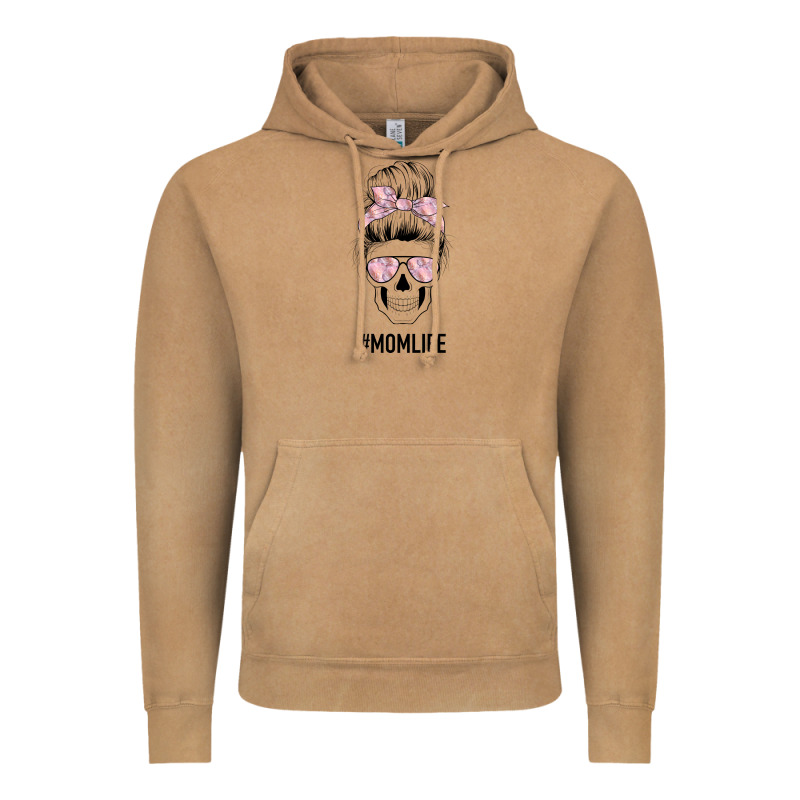 Pink Flower Mom Skull Vintage Hoodie by Bettercallsaul | Teevron