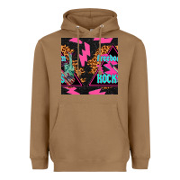 Toasted Coconut freedom rocks seamless pattern Heavyweight Hoodie - BundleAndBundleShop