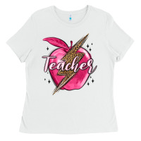 Teacher Lightning Bolt Valentine S Day Ladies Tee | Teevron