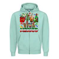 Seafoam Viva Mexico Coffee Cups With Cactus And Tequila Zipper Hoodie - FaDigitalArtStudio