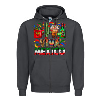 Smoke Viva Mexico Coffee Cups With Cactus And Tequila Zipper Hoodie - FaDigitalArtStudio