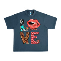 Midnight Navy valentines love Urban Heavy Tee - JahusDesignShop
