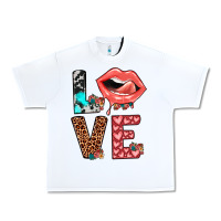 White valentines love Urban Heavy Tee - JahusDesignShop