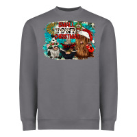 Storm small town christmas Heavyweight Sweatshirt - CowGirlArtShop