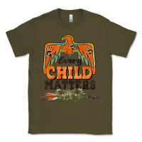 Army Green every child matters thunderbird Classic Tee - BarkalooDesign