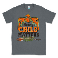 Charcoal Heather every child matters thunderbird Classic Tee - BarkalooDesign