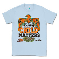 Dusty Blue every child matters thunderbird Classic Tee - BarkalooDesign