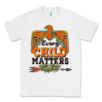 White every child matters thunderbird Classic Tee - BarkalooDesign