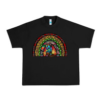 Black Christmas cowboy boots rainbow Urban Heavy Tee - RanaPortraitStore