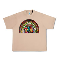 Burro Christmas cowboy boots rainbow Urban Heavy Tee - RanaPortraitStore