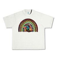 Pistachio Christmas cowboy boots rainbow Urban Heavy Tee - RanaPortraitStore
