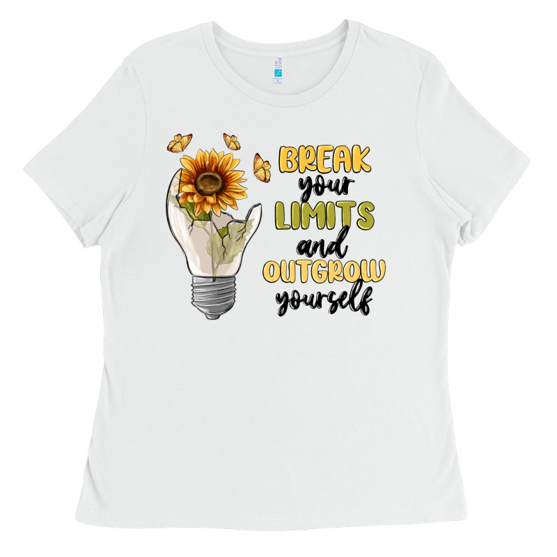 Break Your Limits Ladies Tee by MaliasSmallBusiness | Teevron