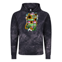 Cloud Black Mississippi Map Sunflower Cactus Serape Vintage Hoodie - RanaPortraitStore