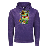 Cloud Purple Mississippi Map Sunflower Cactus Serape Vintage Hoodie - RanaPortraitStore
