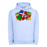 Pigment Grape Ice dominican republic hearts Urban Hoodie - Artiststas
