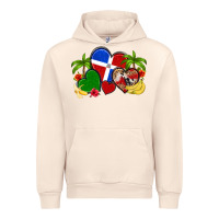 Sandshell dominican republic hearts Urban Hoodie - Artiststas