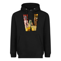 Farm Life Alphabet Lowercase Letters W Heavyweight Hoodie | Teevron