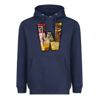 Navy farm life alphabet lowercase letters w Heavyweight Hoodie - BundleAndBundleShop
