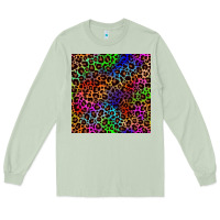 Matcha Pride leopard seamless pattern Long Sleeve Tee - NancyCooperArtShop