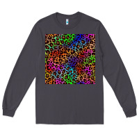 Smoke Pride leopard seamless pattern Long Sleeve Tee - NancyCooperArtShop