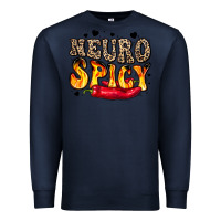 Navy neuro spicy neurodivergence Premium Sweatshirt - LillyAllenDesigns