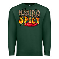 Sports Green neuro spicy neurodivergence Premium Sweatshirt - LillyAllenDesigns