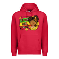 Cardinal black girl magic Premium Hoodie - FaDigitalArtStudio